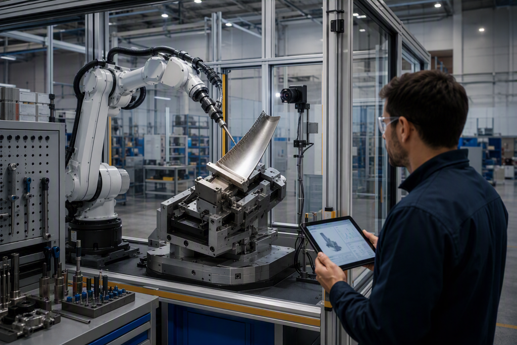 robotic cell process study